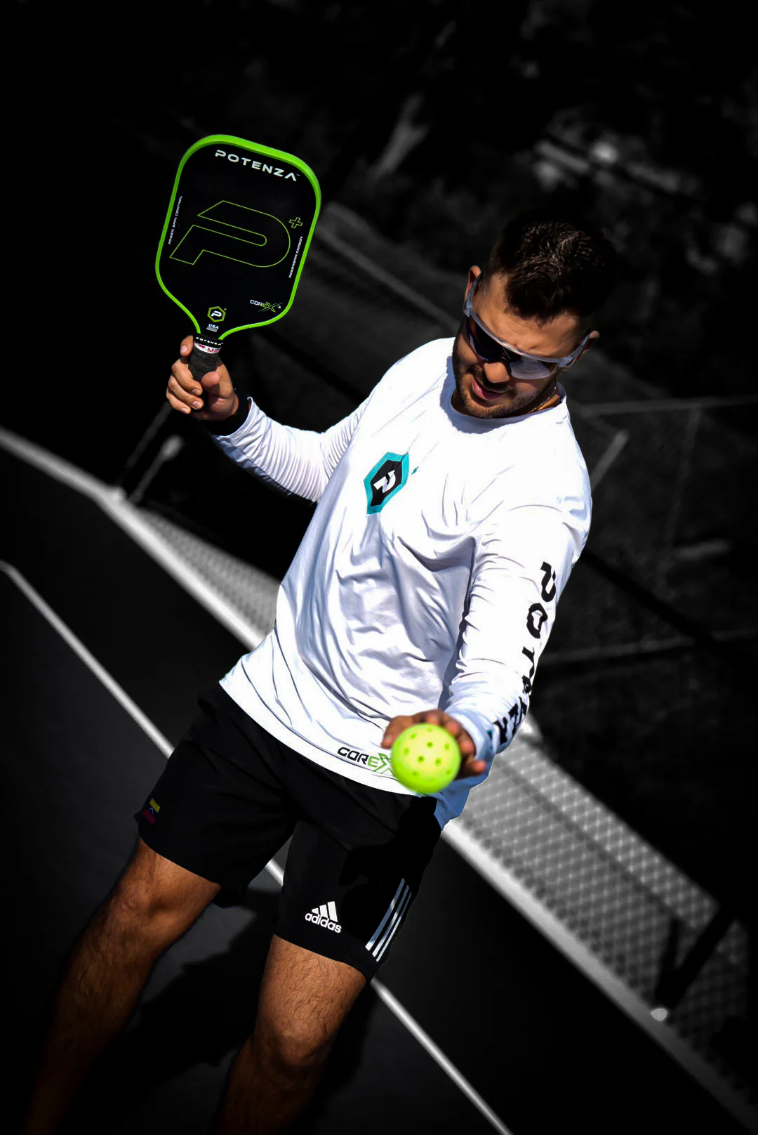 P+ PowerSpin Carbon COREx3 (Neon Green)